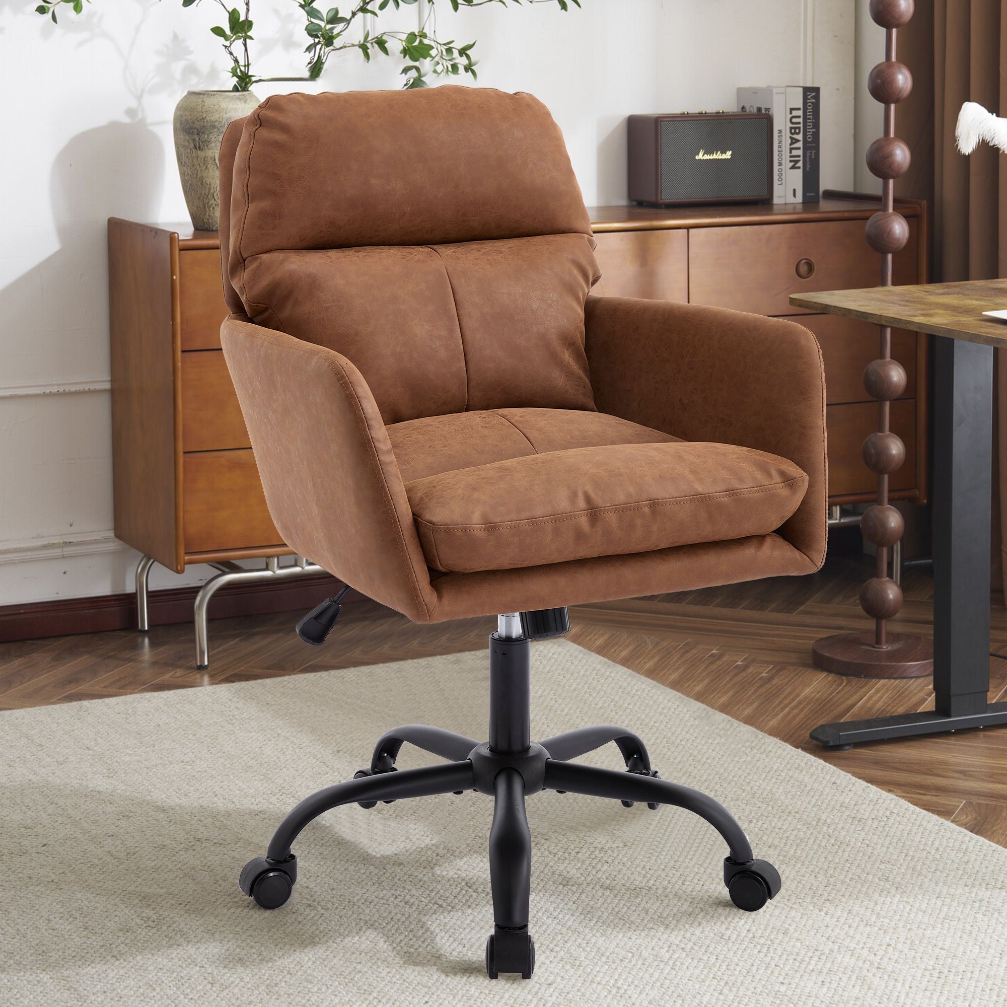 Office Chair With Adjustable Height, Ergonomic Design