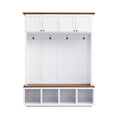 Entryway Hall Tree With Bench And Storage