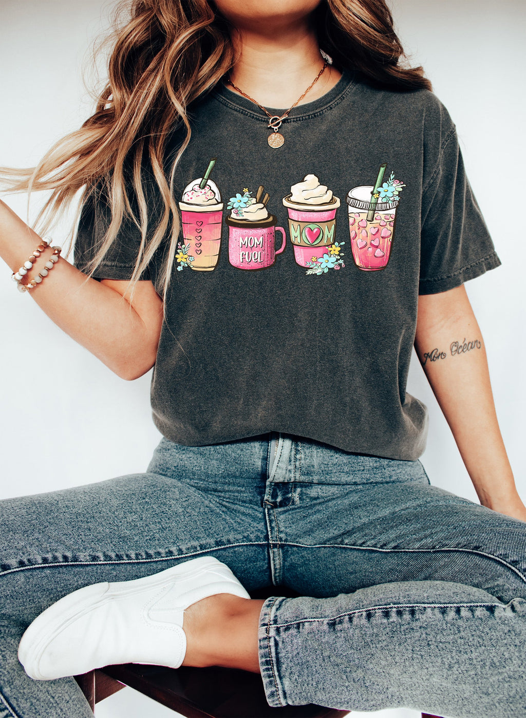 Mom Fuel Coffee Drink Lover Legend Of The Morning Brew Everyday Ritual Comfort Colors Tee