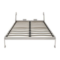 Queen Size Vertical Murphy Wall Cabinet Folding Bed With Automatic Legs - Gray