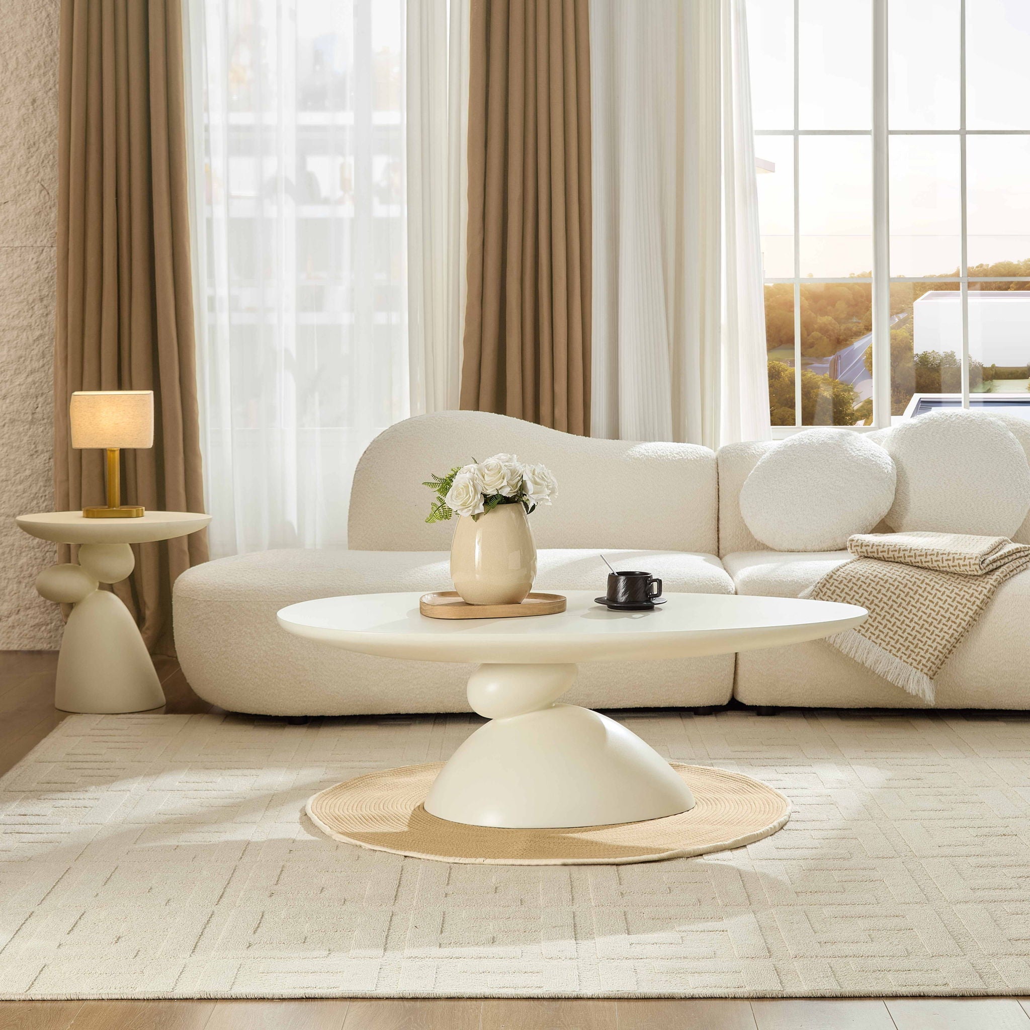 Lucky Stone Shaped Table