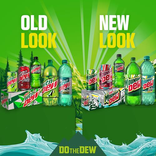 Mountain Dew, 16.9 Fl Oz Bottles, 6 Pack