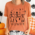 Howdy Skeletons Retro Halloween Night Parade Edition Limited Exclusive Comfort Colors Tee