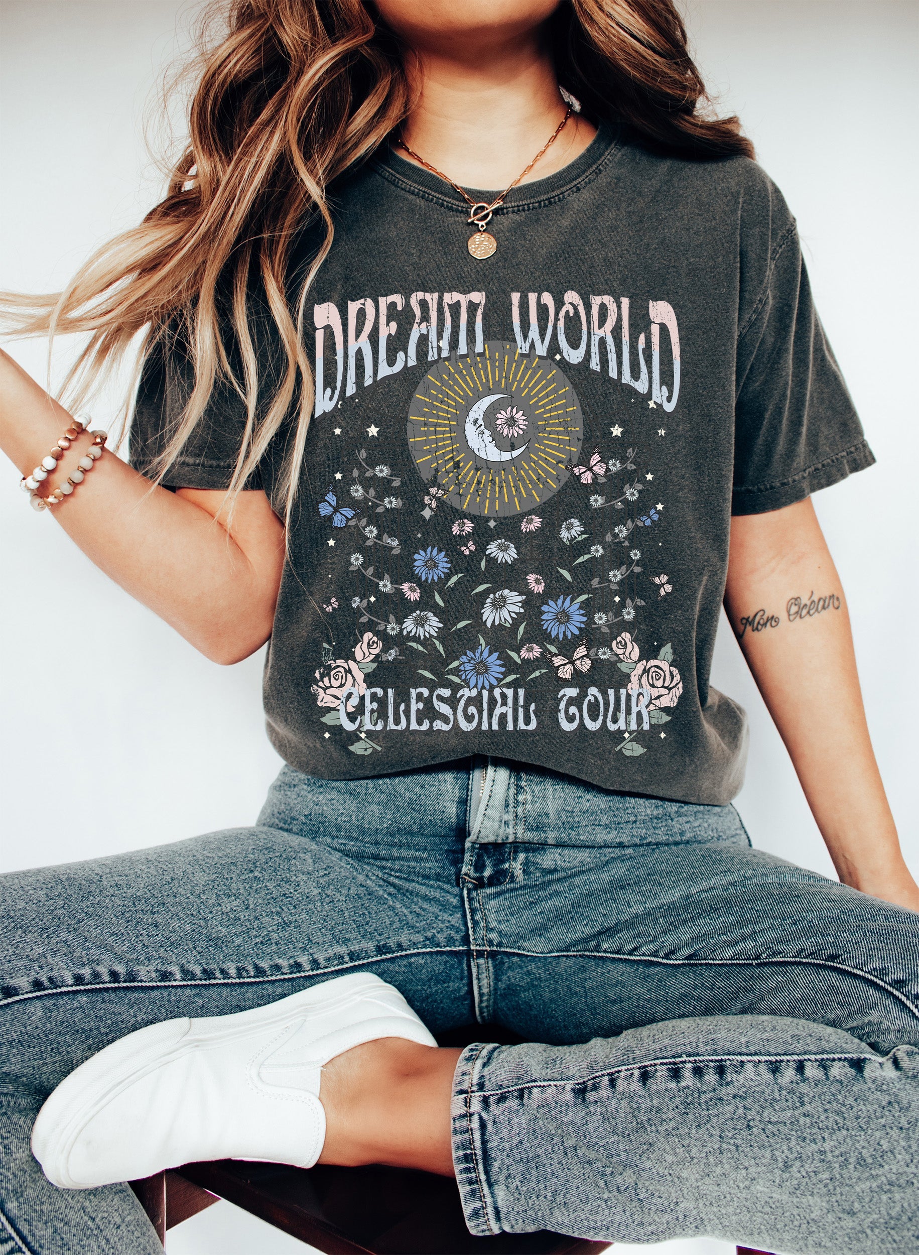 Dream World Celestial Tour Comfort Colors Tee