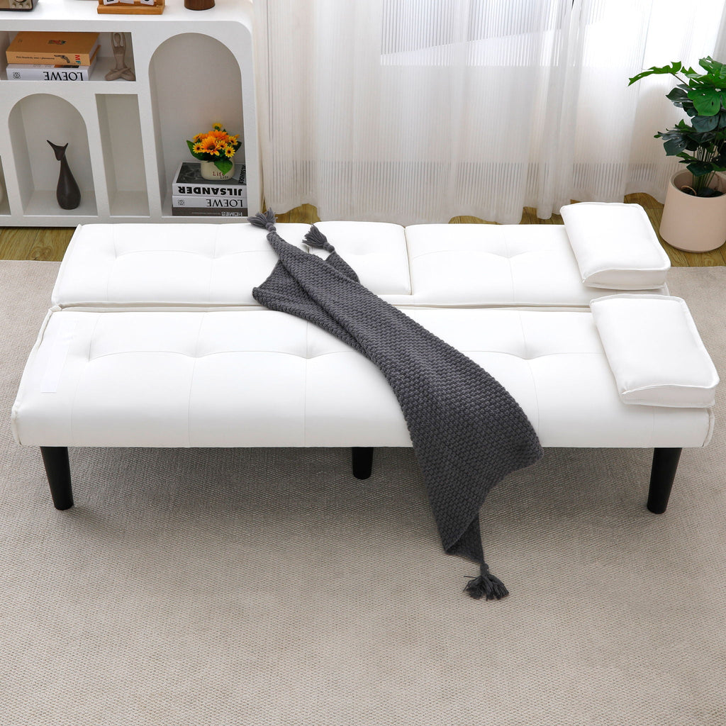 Sofa Bed With Foldable Design And Cup Holder