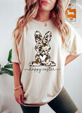 Happy Easter Bunny Heart Festive Springtime Celebration Design Featuring Bunny Heart Motif Comfort Colors Tee