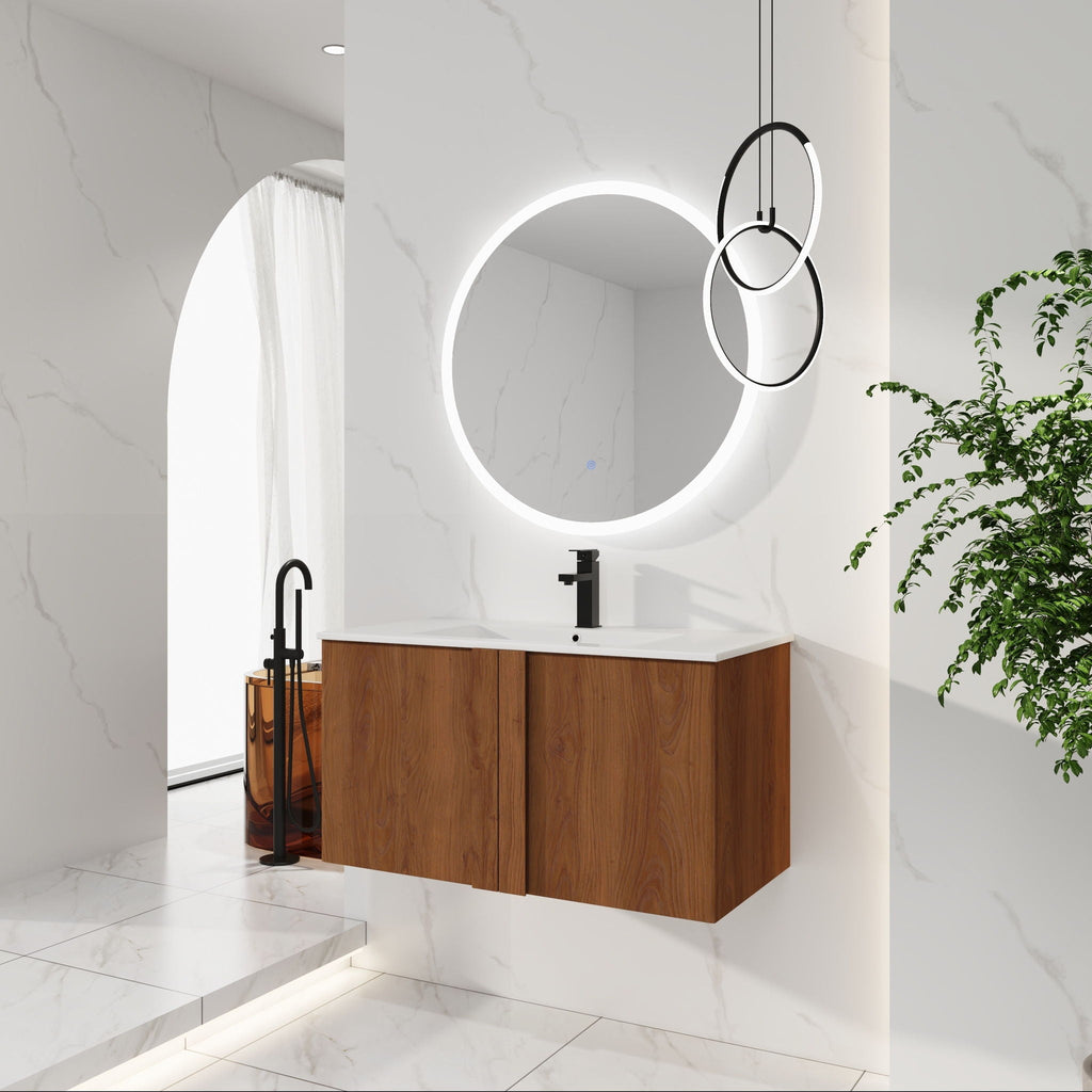 Floating Bathroom Vanity With Sink Combo