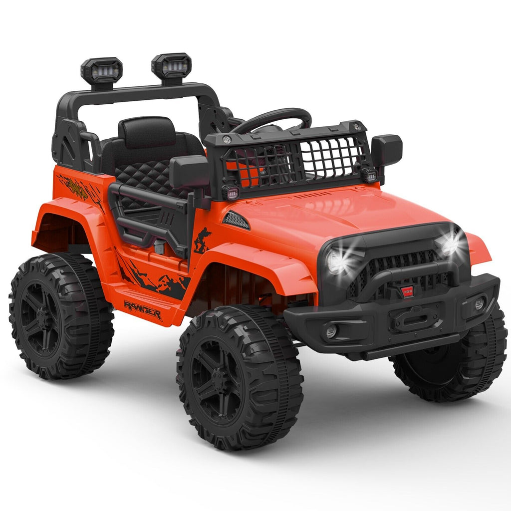 Electric Jeep Ride-On Car for Toddlers with Remote Control - 12V Kids Toy Vehicle