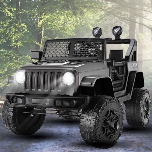 Electric Kids Ride On Car Jeep with 12V 7Ah Battery and 2 Seater Design for Safe Fun