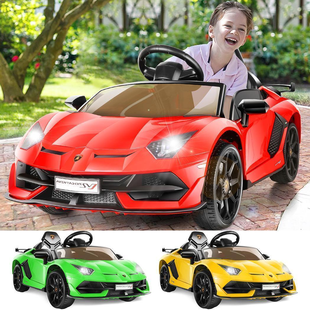 Electric Lamborghini Sian Ride On Car for Kids with Remote Control and MP3 Player - Perfect Gift for Kids!