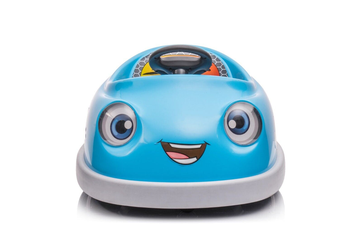 Electric Ride-On Car for Kids Ages 1-6 with Dual 12V Motors and Pushrod Steering