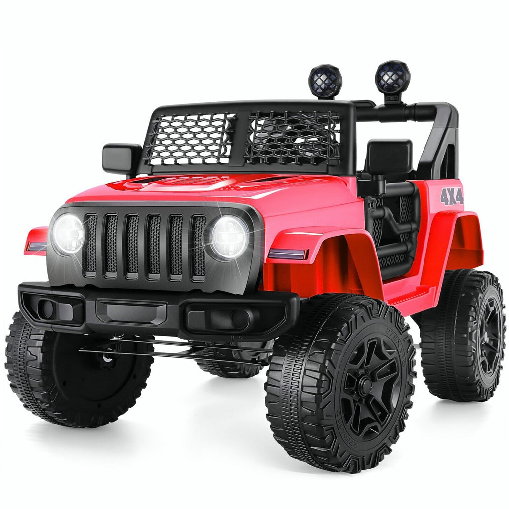 Electric Ride-On Car for Kids with Remote Control and MP3 Player - 12V Truck Design