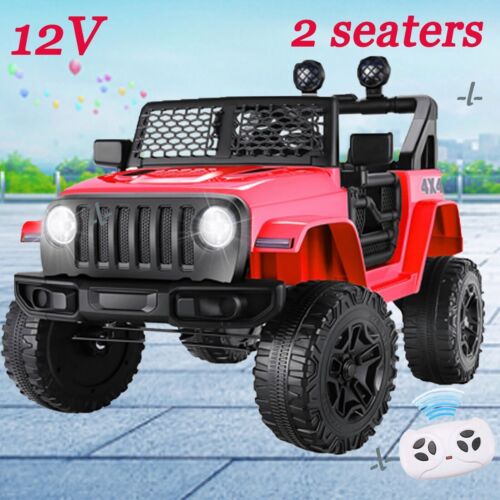 Electric Ride-On Car for Kids with MP3 Music, LED Lights, and Remote Control - 12V 7AH