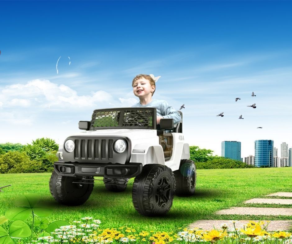 Electric Ride-On Truck for Kids with Parental Remote Control and AUX/USB Port