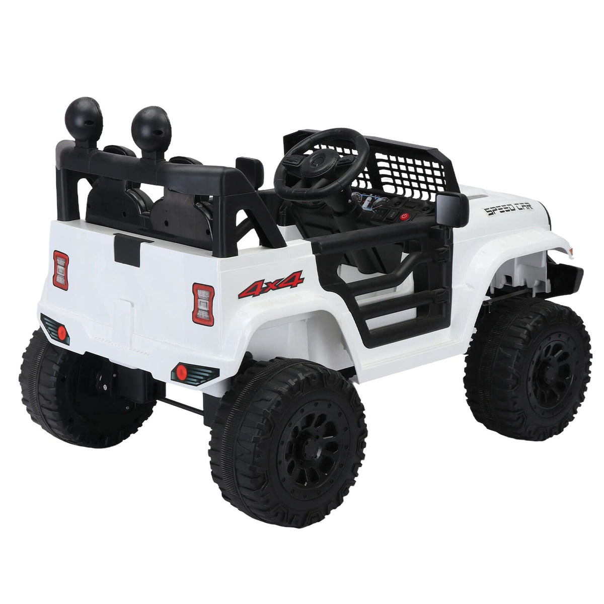Electric Ride-On Truck for Kids with Remote Control, LED Lights, USB and MP3 Capabilities