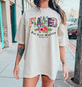 Flawed But Still Worthy Bold Inspirational Statement On Soft Premium Fabric Comfort Colors Tee