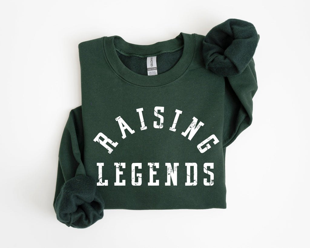 Raising Legends Mother's Day Sports Mom Coach Father's Day Celebration Edition Sweatshirt