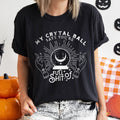 My Crystal Ball Says You're Full Of Shit Retro Halloween Spooky Night Comfort Colors Tee