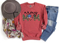 Army Mom Strong Soldier Family Pride Support Our Troops Forever Courage Honor Sweatshirt