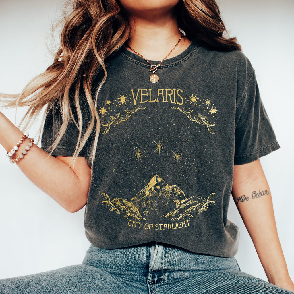 ACOTAR Velaris, City of Starlight Edition Nova Collection Limited Comfort Colors Tee