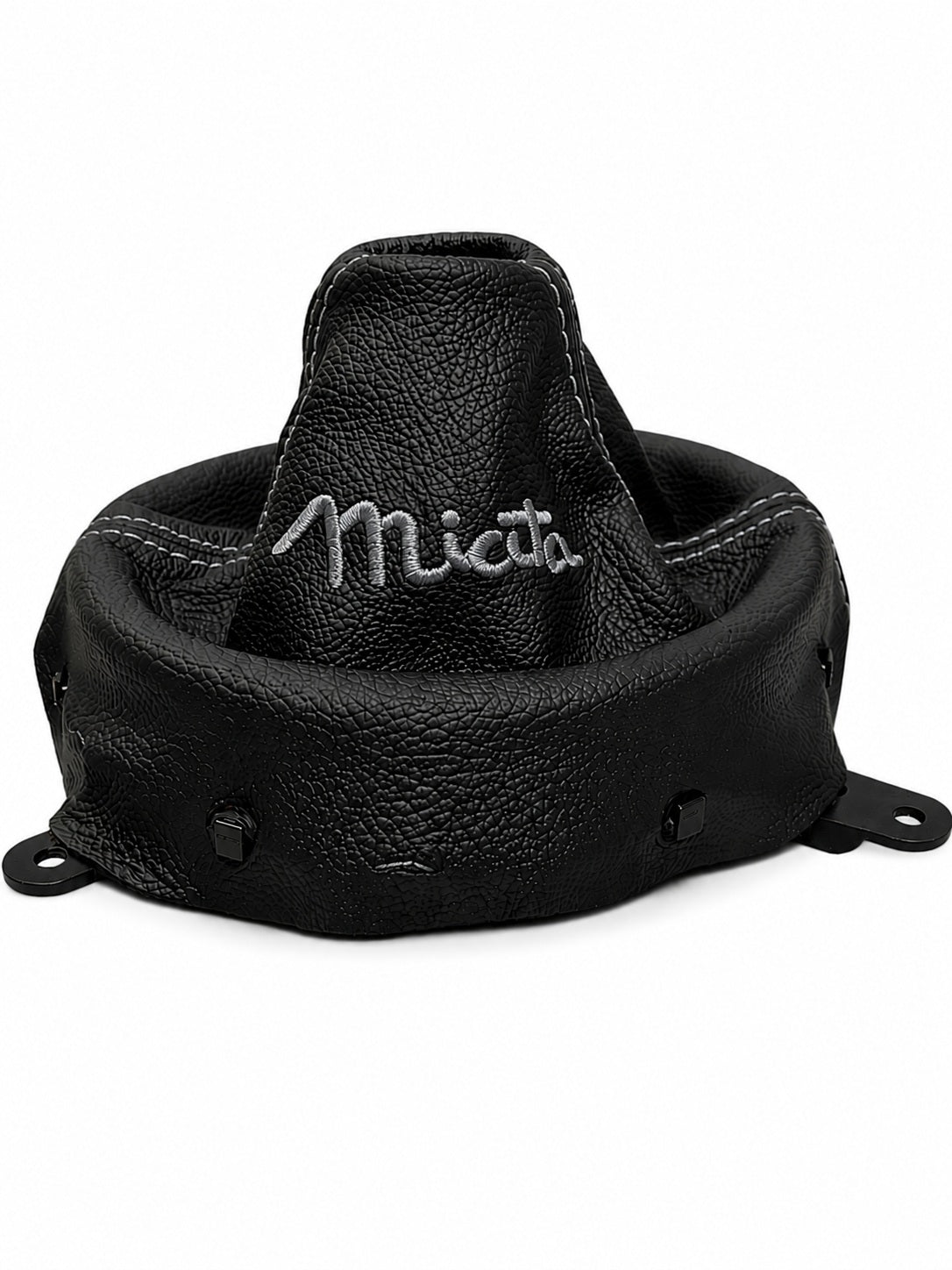 For Mazda Miata MX-5 NC 2006-2013 Leather Shift Boot Cover with Custom Embroidery