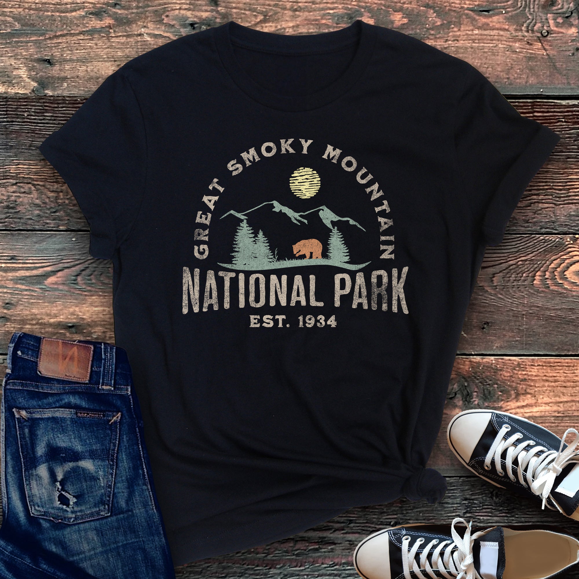 Great Smoky Mountain National Park Graphic Tee