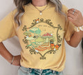 Grow Your Own Way Mystical Garden Moonlight Mandala Of Sacred Paths And Stars Comfort Colors Tee