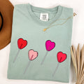 Valentine's Candy, Lollipop, Sweet Heart Valentine's Day Edition Comfort Colors Tee
