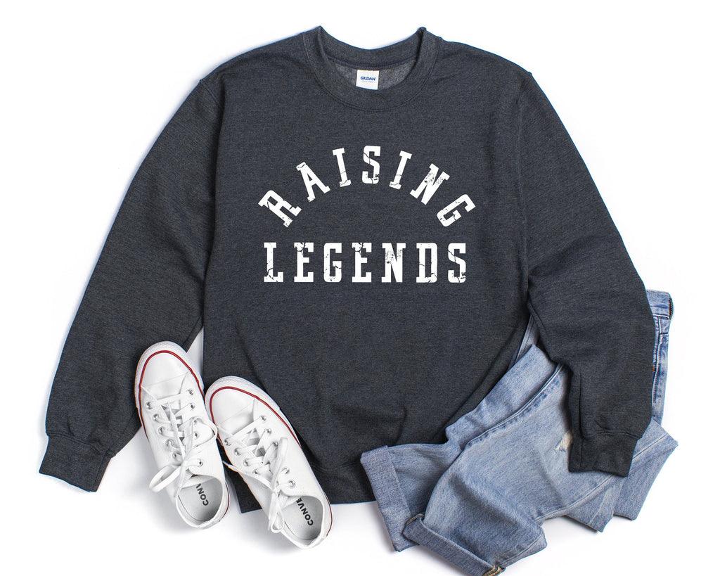 Raising Legends Mother's Day Sports Mom Coach Father's Day Celebration Edition Sweatshirt