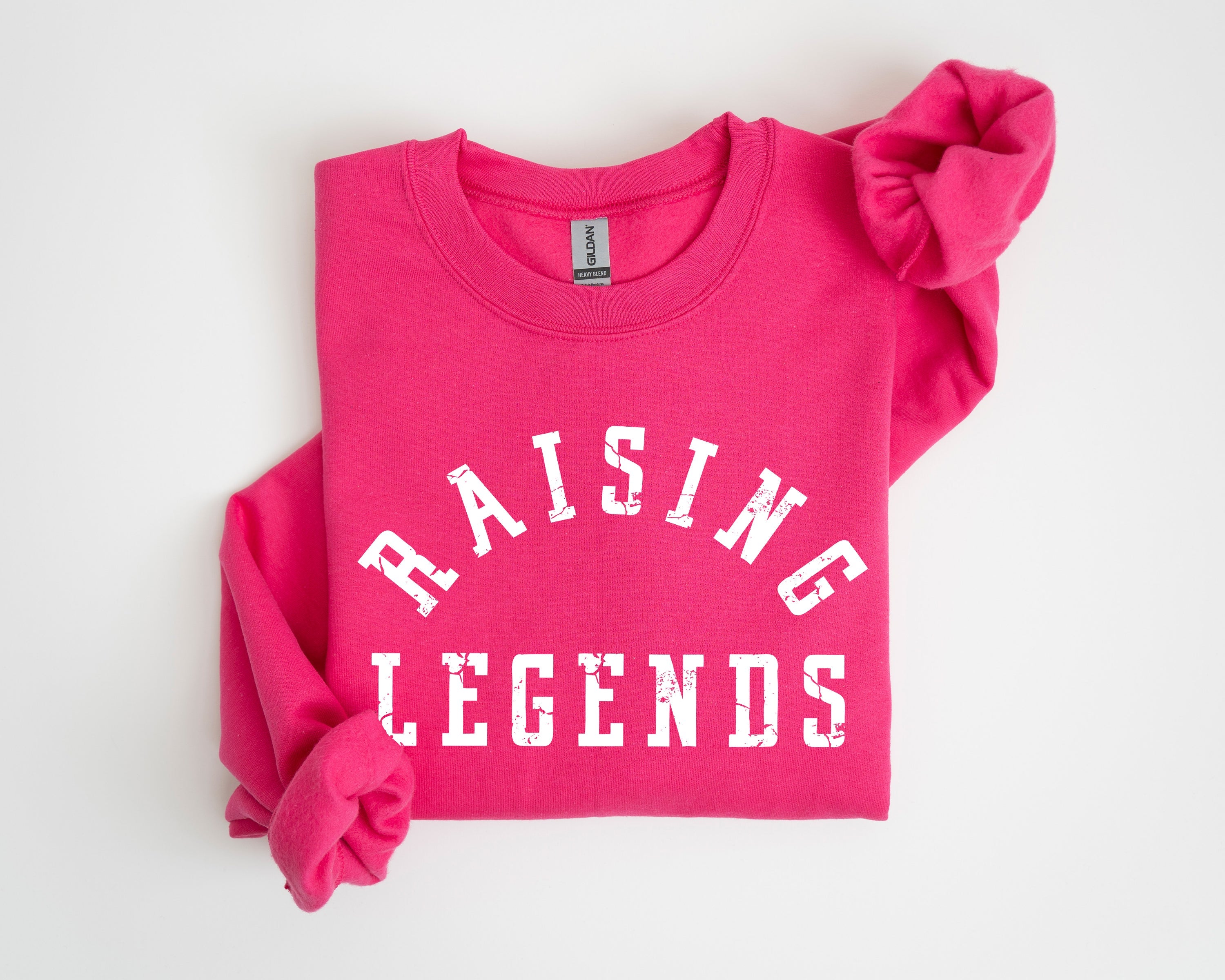 Raising Legends Mother's Day Sports Mom Coach Father's Day Celebration Edition Sweatshirt