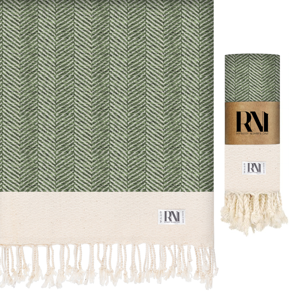 Herringbone Peshtemal Beach Bath Gym Yoga For Travel And Spa Use Quick Dry Turkish Towel