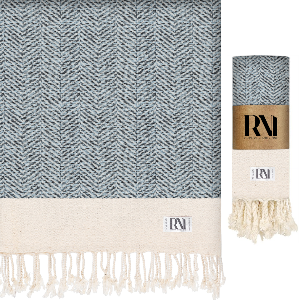 Herringbone Peshtemal Beach Bath Gym Yoga For Travel And Spa Use Quick Dry Turkish Towel