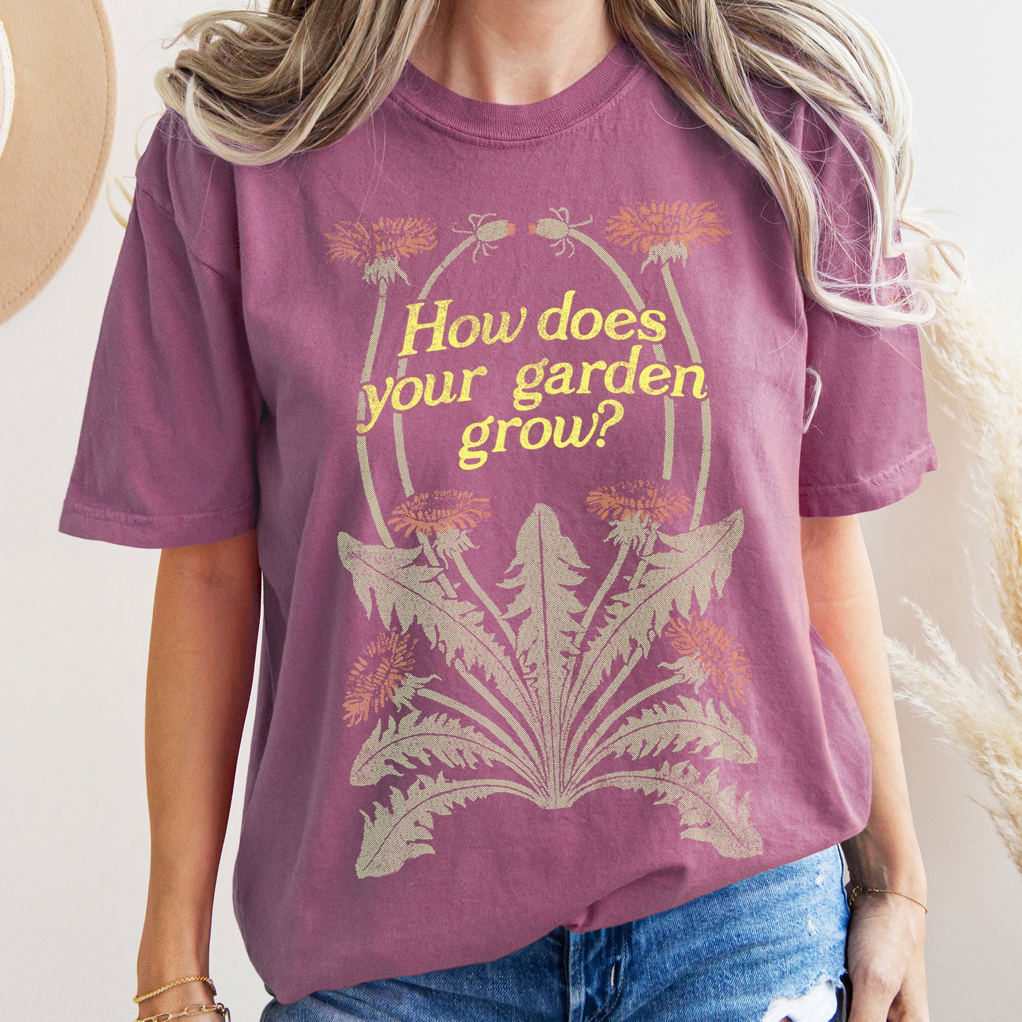 How Does Your Garden Grow Comfort Colors Tee