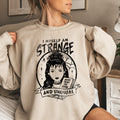 Strange And Unusual Halloween Cozy Soft Plush Fleece Lined Premium Warm Comfort Sweatshirt