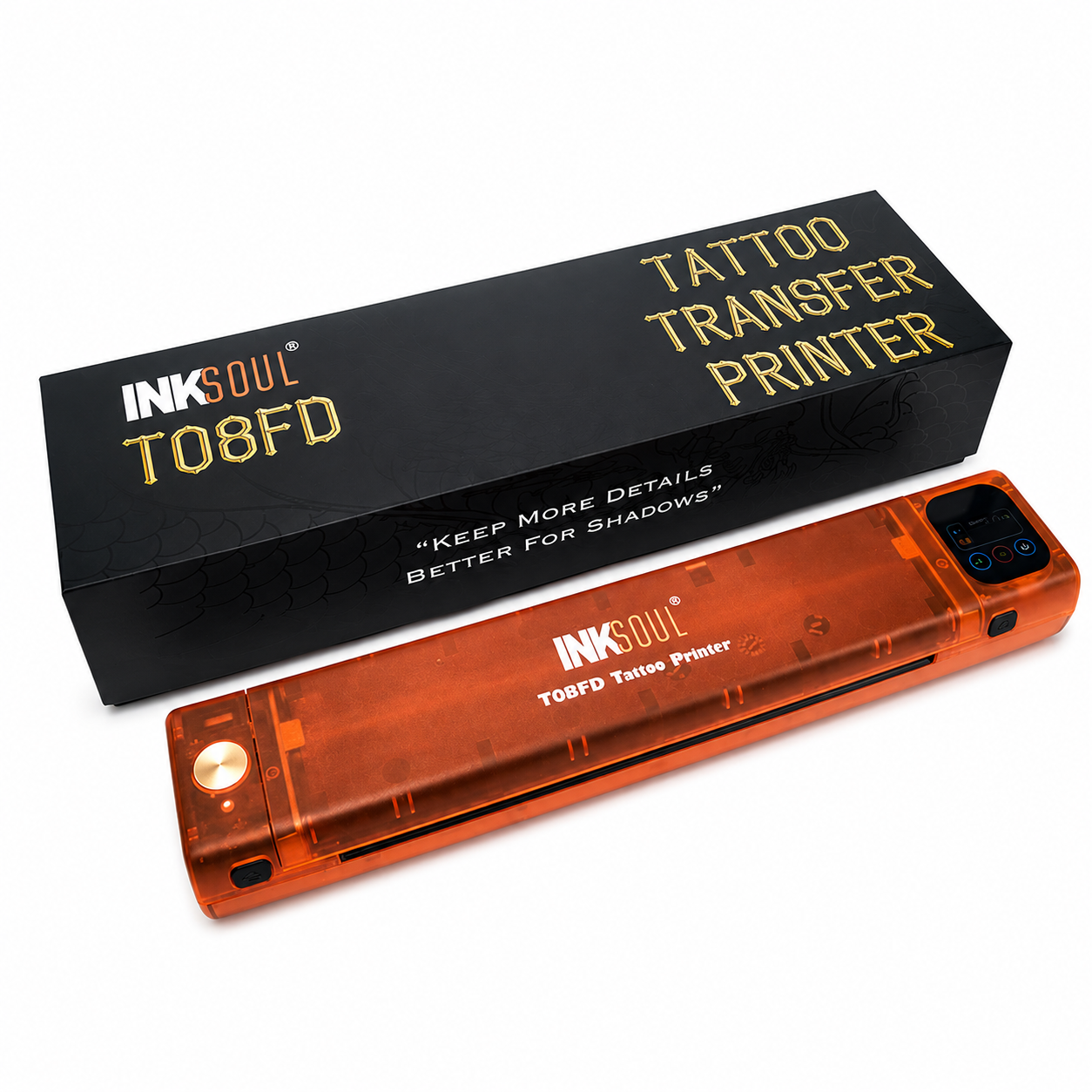 INKSOUL® T08FD tattoo transfer printer touch screen