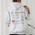 It's Ok To Positivity Kindness Mental Health Everyday Comfort Cozy Hooded Sweatshirt