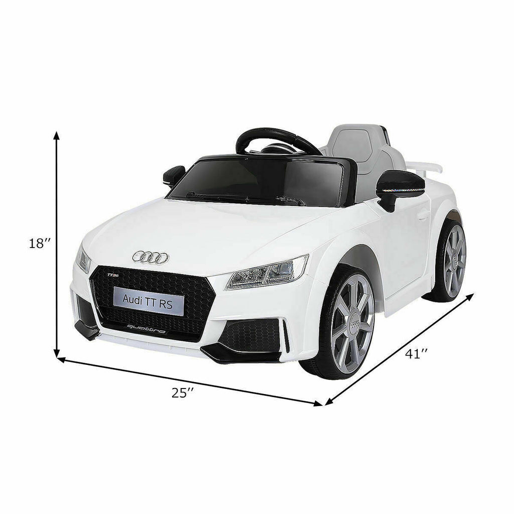 Licensed 12V Audi TT RS Electric Kids Ride On Car with Remote Control