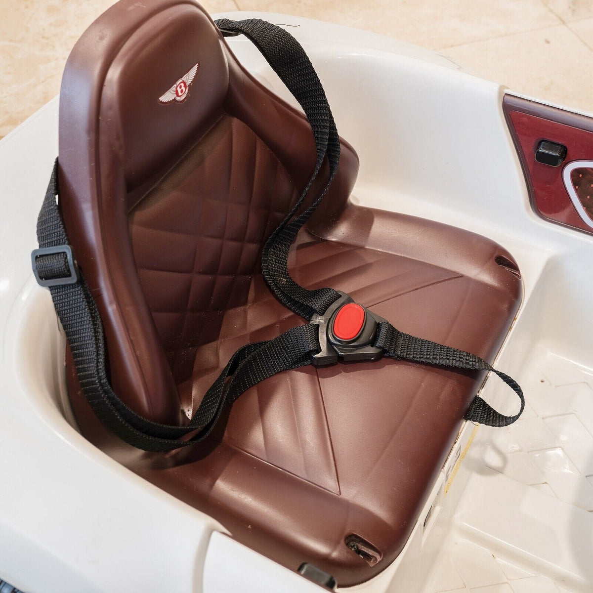 Licensed Bentley Kids Ride-On Car with Remote Control - Battery Powered Electric Toy
