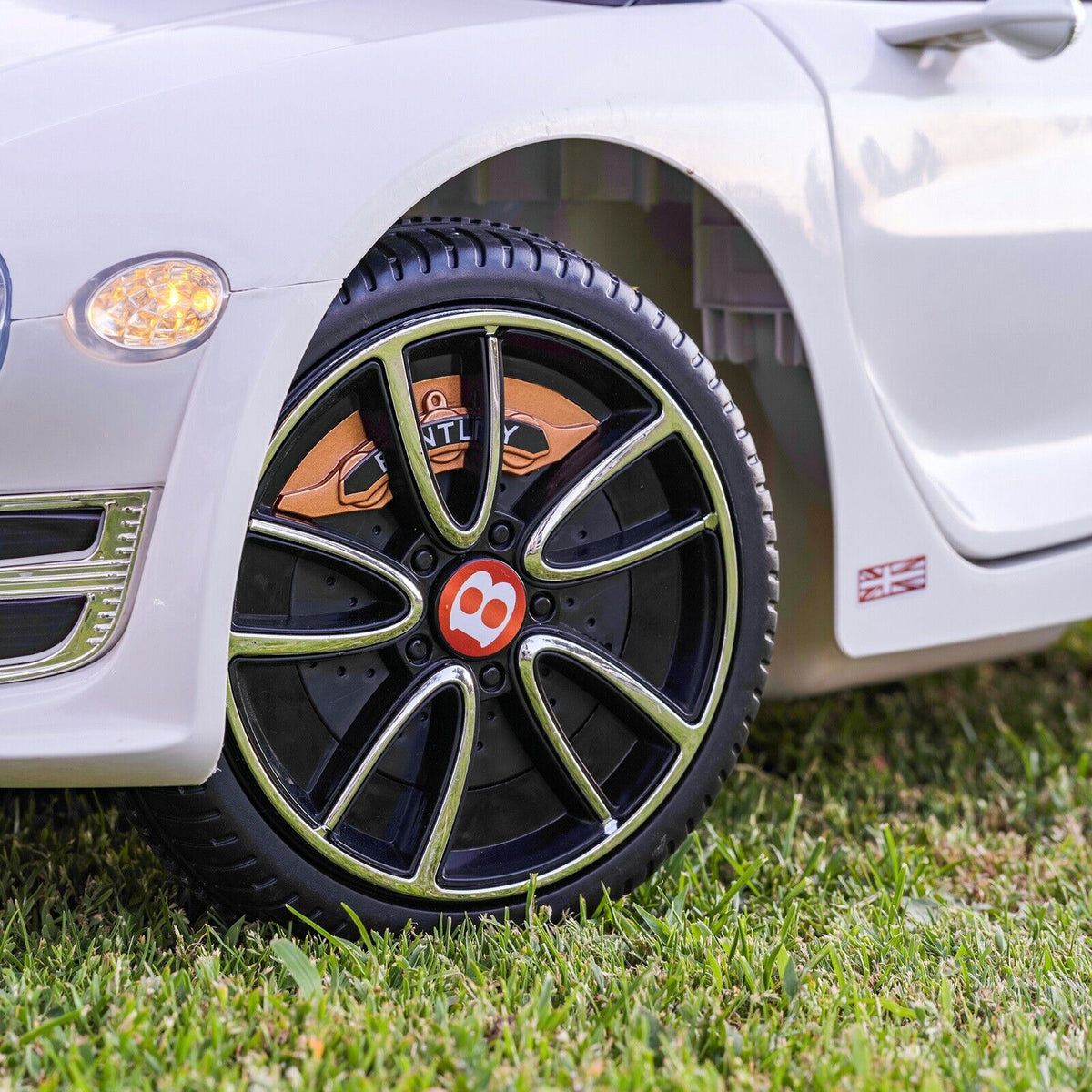 Licensed Bentley Kids Ride-On Car with Remote Control - Battery Powered Electric Toy
