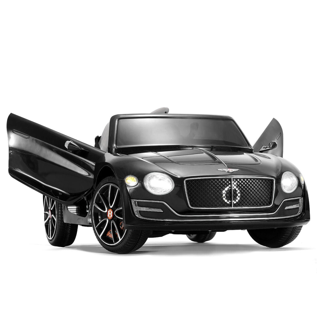 Electric Kids Ride On Car with 2 Speeds and Remote Control - Bentley Style Motorized Vehicle