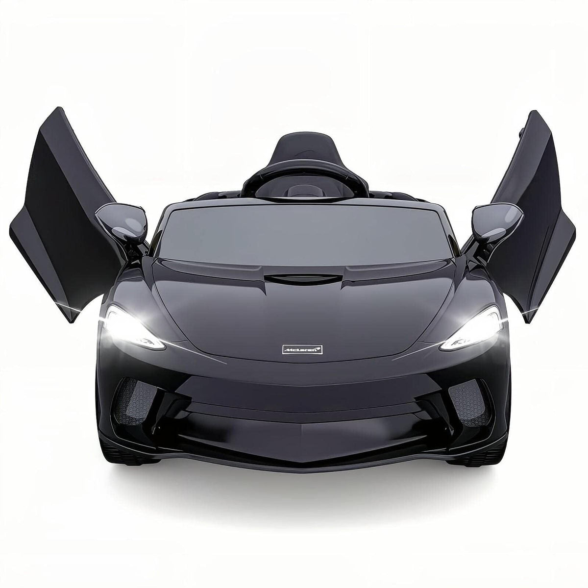 Licensed Electric Ride-On Toy Car for Kids with Remote Control and LED Headlights
