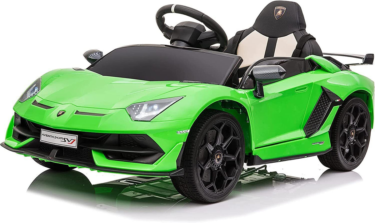Licensed Lamborghini Aventador 12V Battery Powered Ride-On Sports Car Toy