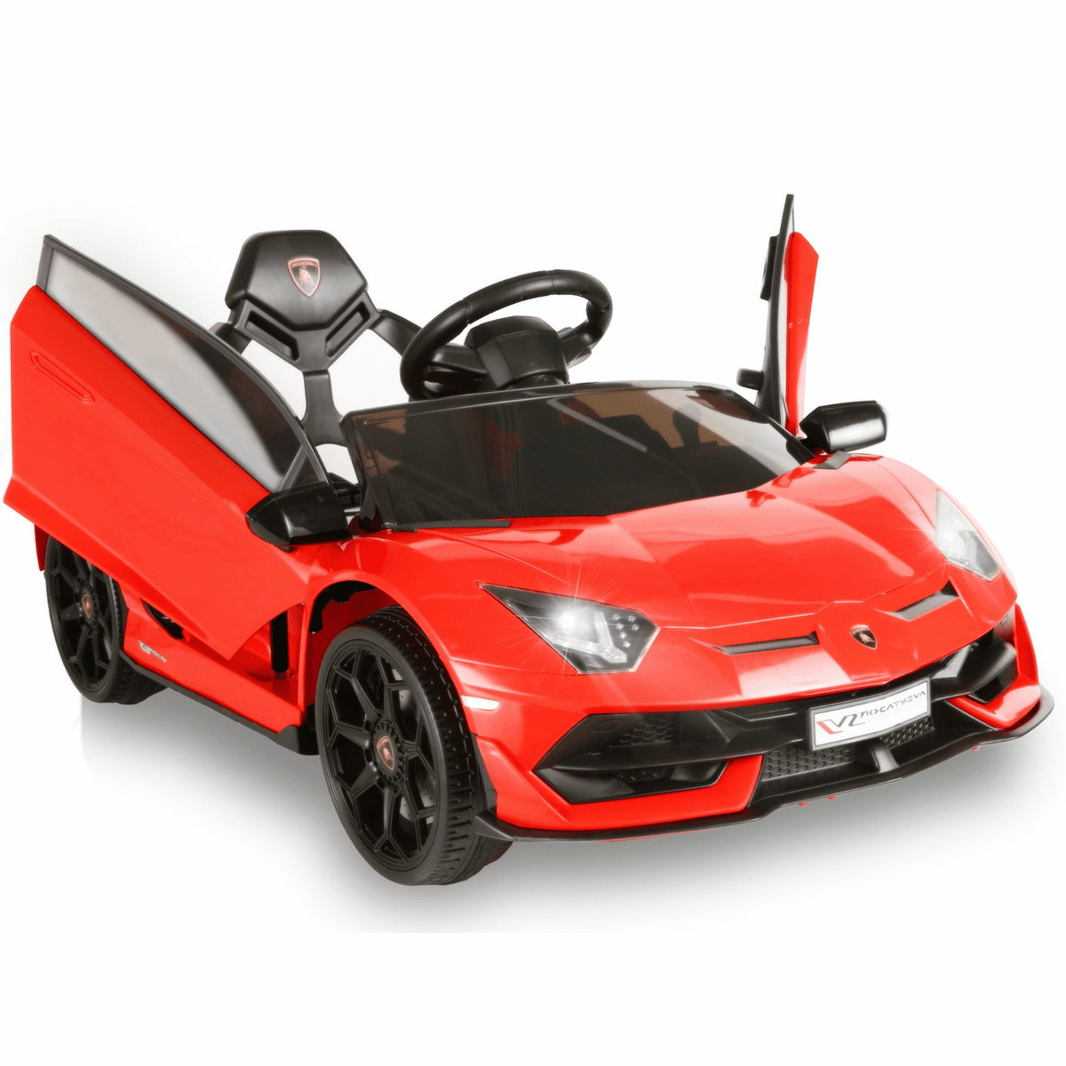 Electric Lamborghini Sian Ride-On Car for Kids with Remote Control, MP3, AUX, and USB Connectivity