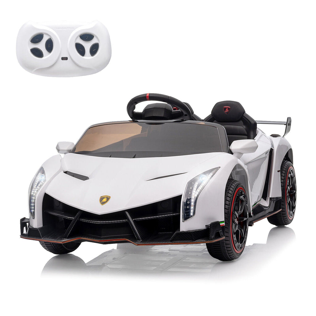 Licensed Lamborghini Electric Ride-On Car for Kids with MP3 and Remote Control - 12V