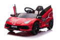 Licensed Lamborghini Ride-On Car Toy with Hydraulic Door and 3-Speed Function - 2x35W Motor, 12V Battery