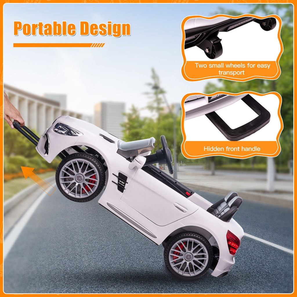 Licensed Mercedes Benz AMG SL65 Electric Ride-On Car for Kids with Remote Control - 12V