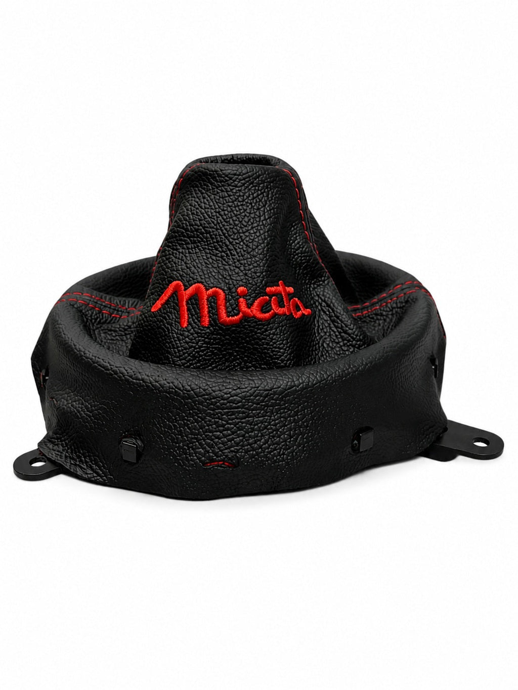 For Mazda Miata MX-5 NC 2006-2013 Leather Shift Boot Cover with Custom Embroidery