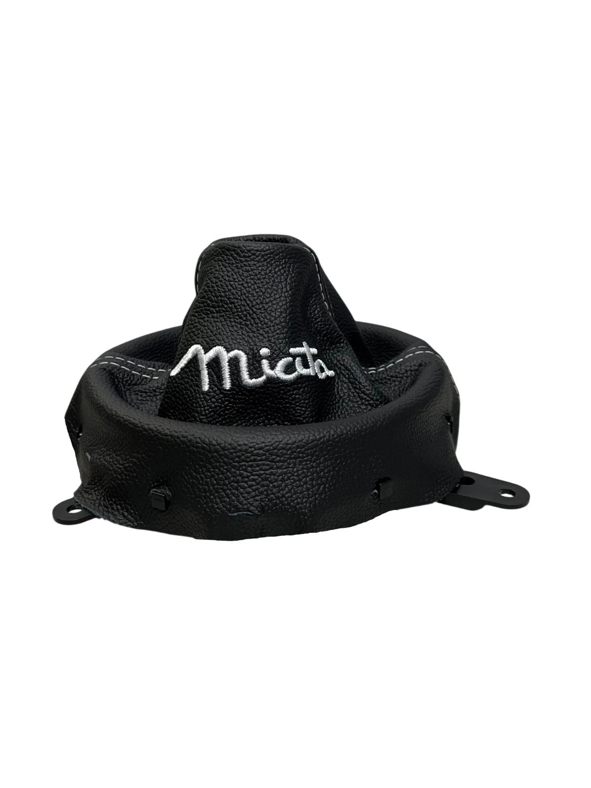 For Mazda Miata MX-5 NC 2006-2013 Leather Shift Boot Cover with Custom Embroidery