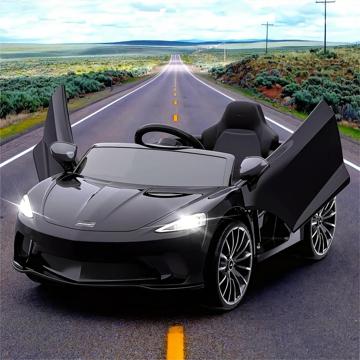 McLaren Ride On Car for Kids: 12V Electric with Remote Control