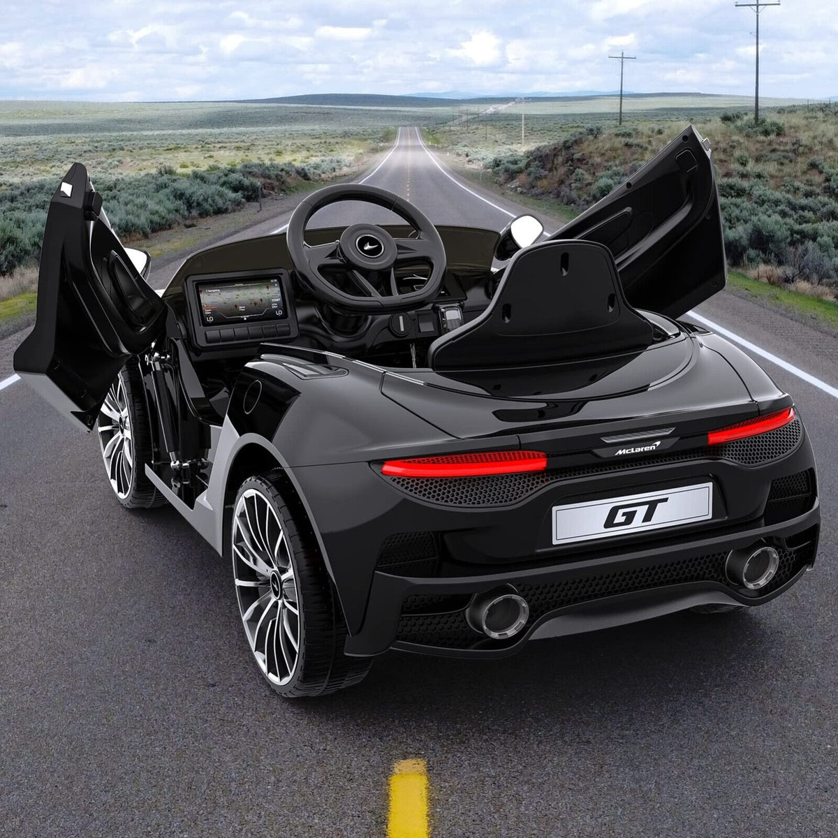 McLaren Ride On Car for Kids: 12V Electric with Remote Control
